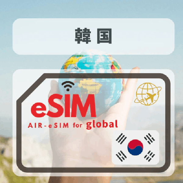 GTN 韓国 eSIM