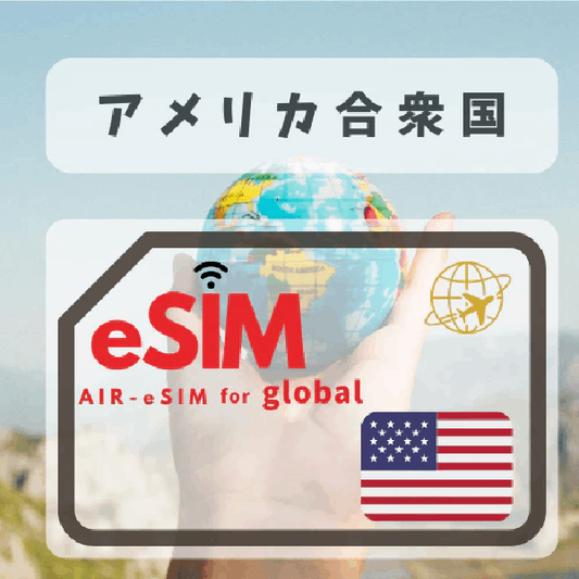 GTN アメリカ合衆国 eSIM
